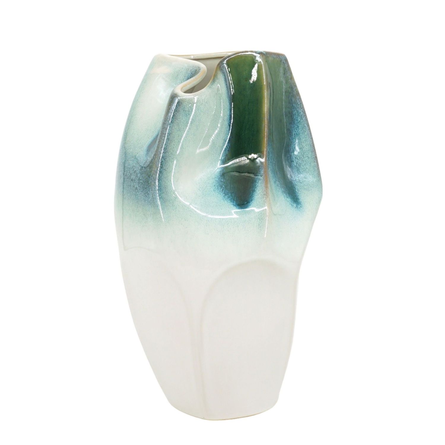 14&quot; JENELLE LARGE CERAMIC VASE