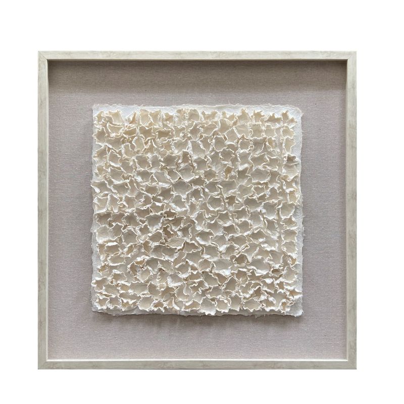 30X30&quot; HANSSEN RICE PAPER SHADOW BOX WALL DECOR