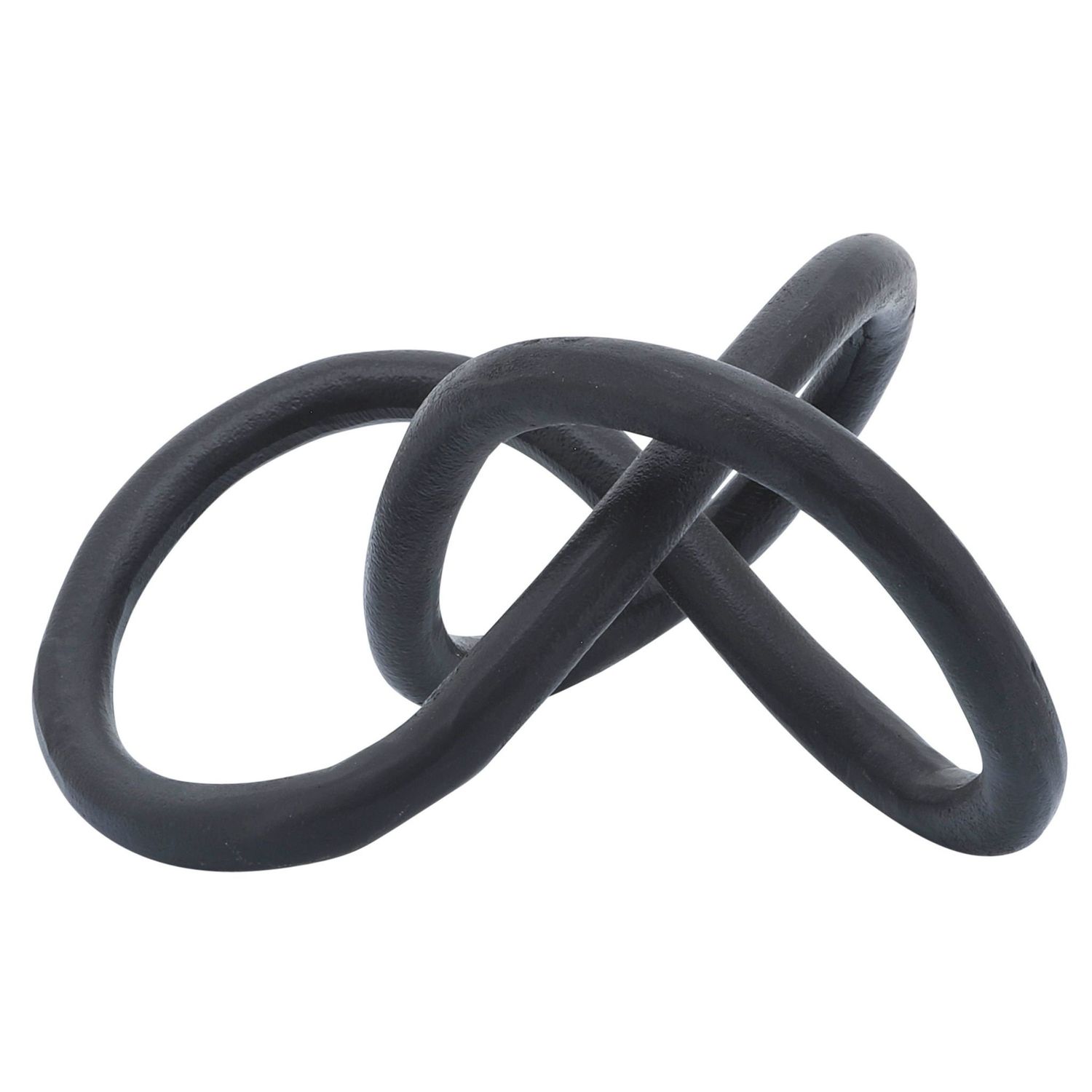 Black Artisan Metal Knot 9&quot;