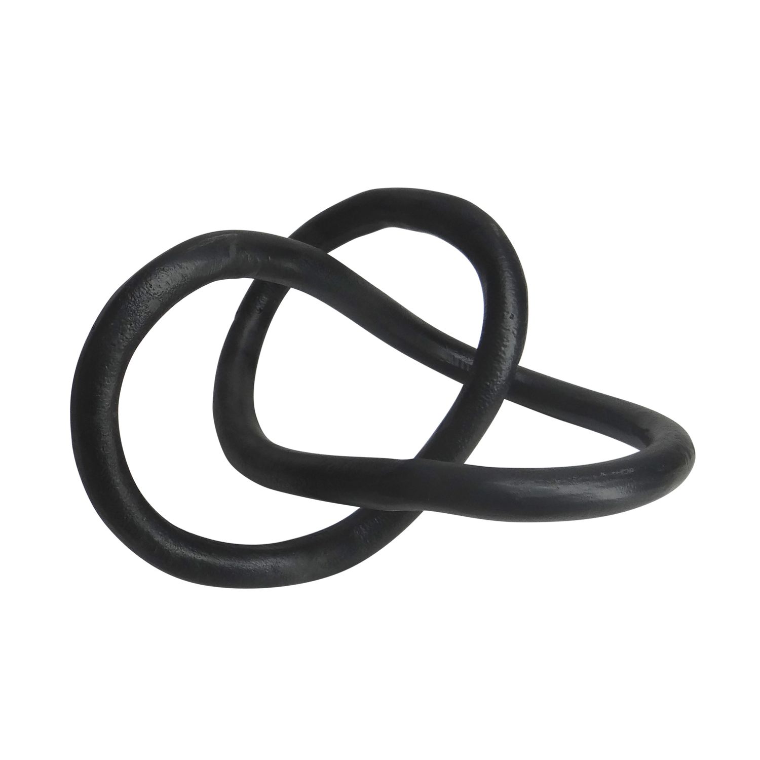 Black Artisan Metal Knot 9&quot;