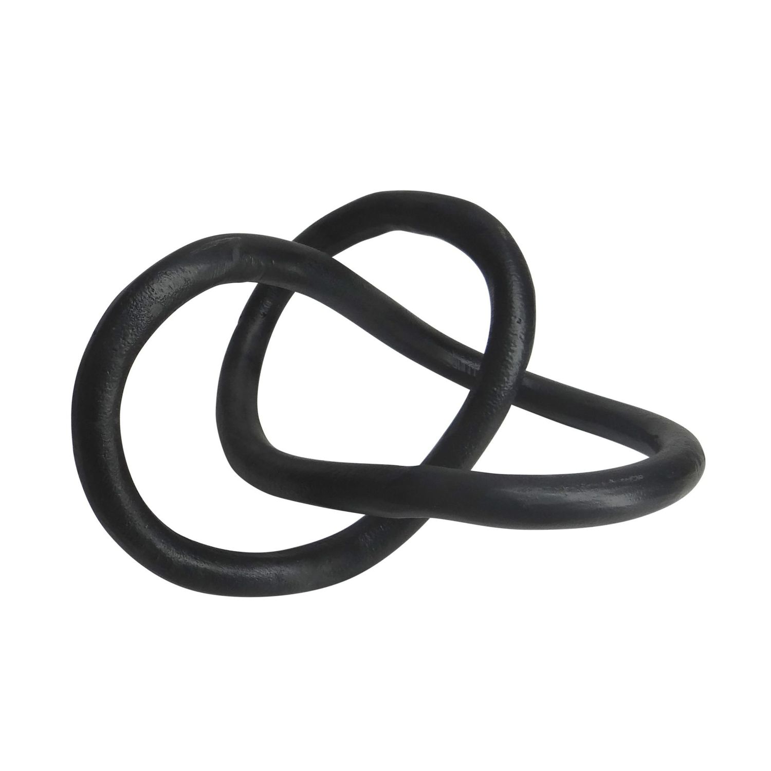 Black Artisan Metal Knot 9&quot;