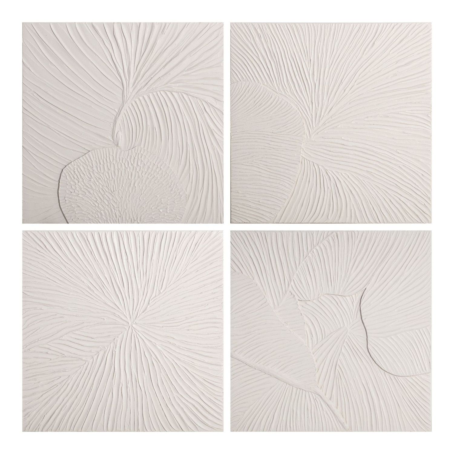 S/4 22X22&quot; MUSHROOM DIMENSIONAL WALL ART