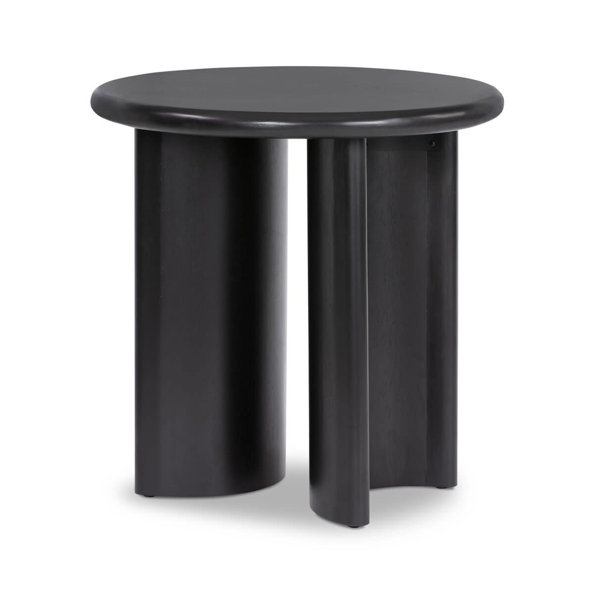 End Table- Black Acacia 22&quot; x 22&quot; x 22&quot;