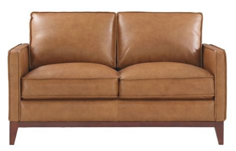 Newport Loveseat-Camel-59x37x35