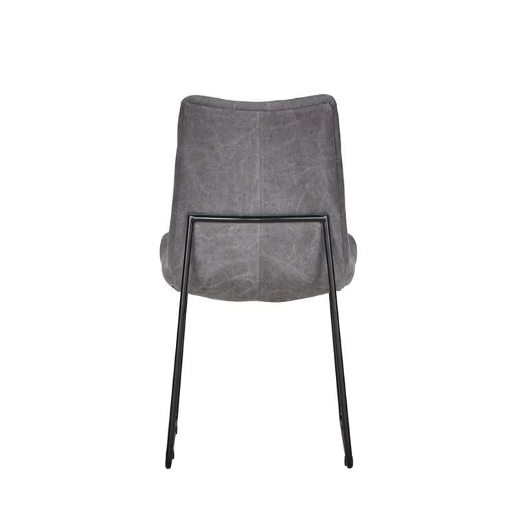 Emile Side Chair Smoky Grey-18.5x25x33.5