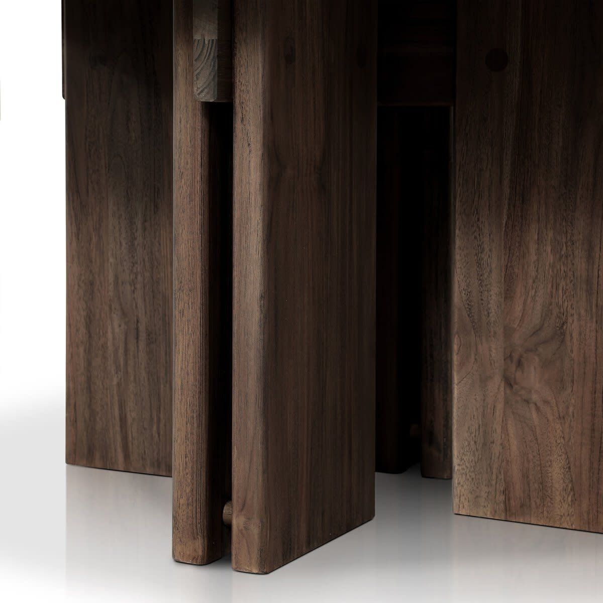 Round Teak Outdoor D/T - 60.00&quot;w x 60.00&quot;d x 30.00&quot;h