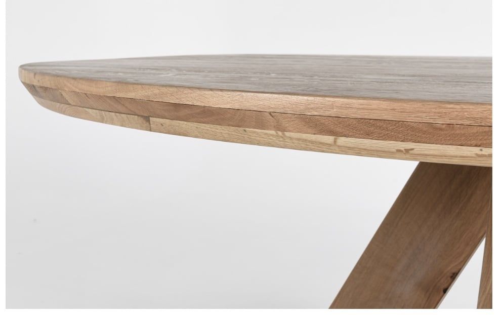 RODNEY 60&quot; ROUND DINING TABLE NATURAL 60 W X 30 H
