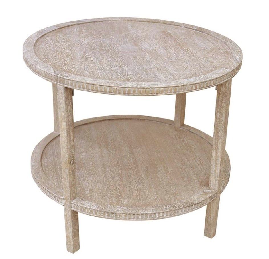 Sara Side Table 28&quot;L x 28&quot;W x 24&quot;H