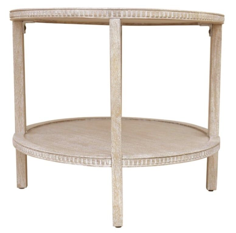 Sara Side Table 28&quot;L x 28&quot;W x 24&quot;H