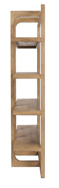 GORDON 86&quot; BOOKCASE NATURAL 48 X 18 X 86