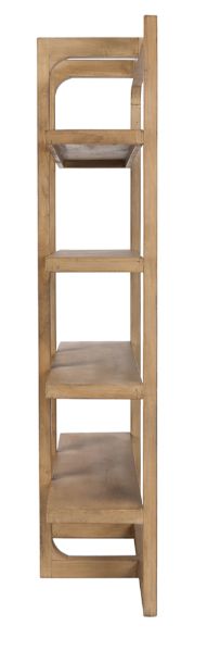 GORDON 86&quot; BOOKCASE NATURAL 48 X 18 X 86