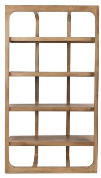 GORDON 86&quot; BOOKCASE NATURAL 48 X 18 X 86