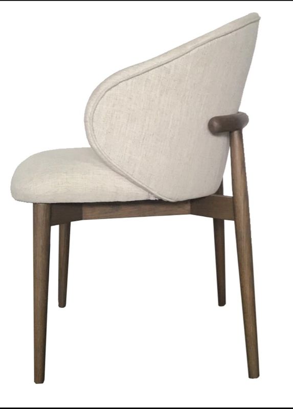 Rice Dining Chair 21.5"W x 21"D x 31.5"H (Disc)(6 left)