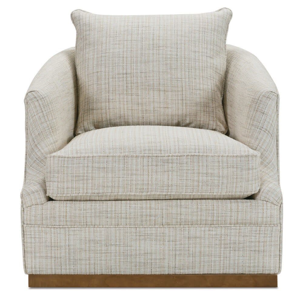 Quick Ship! Emmerson Swivel(114CR-58) Latte- 31x W 37 x H 35 Express