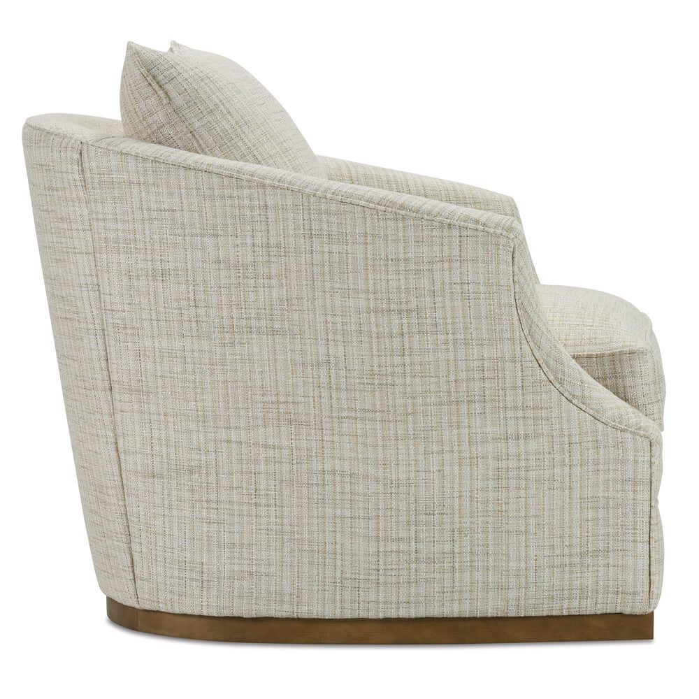Quick Ship! Emmerson Swivel(114CR-58) Latte- 31x W 37 x H 35 Express