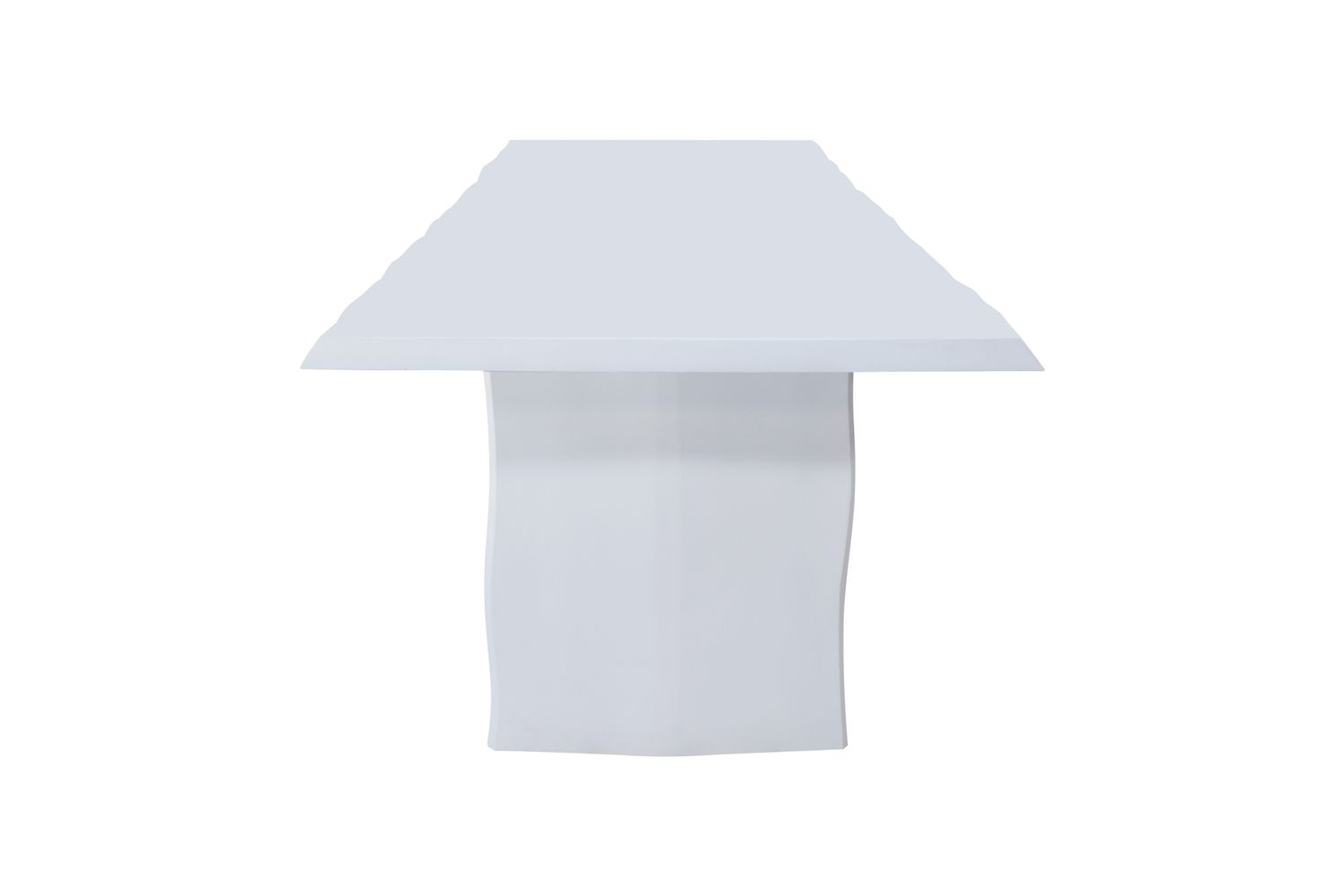 Lilah Dining Table-White-72x39x30