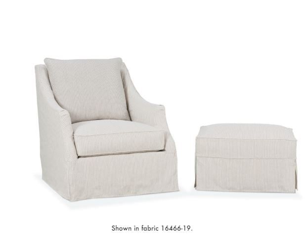 Kate Linen Slipcover Swivel-11615-19 (MM) 33&quot; x 39&quot; x 38&quot;H