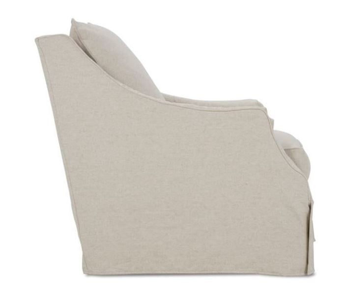 Kate Linen Slipcover Swivel-11615-19 (MM) 33&quot; x 39&quot; x 38&quot;H