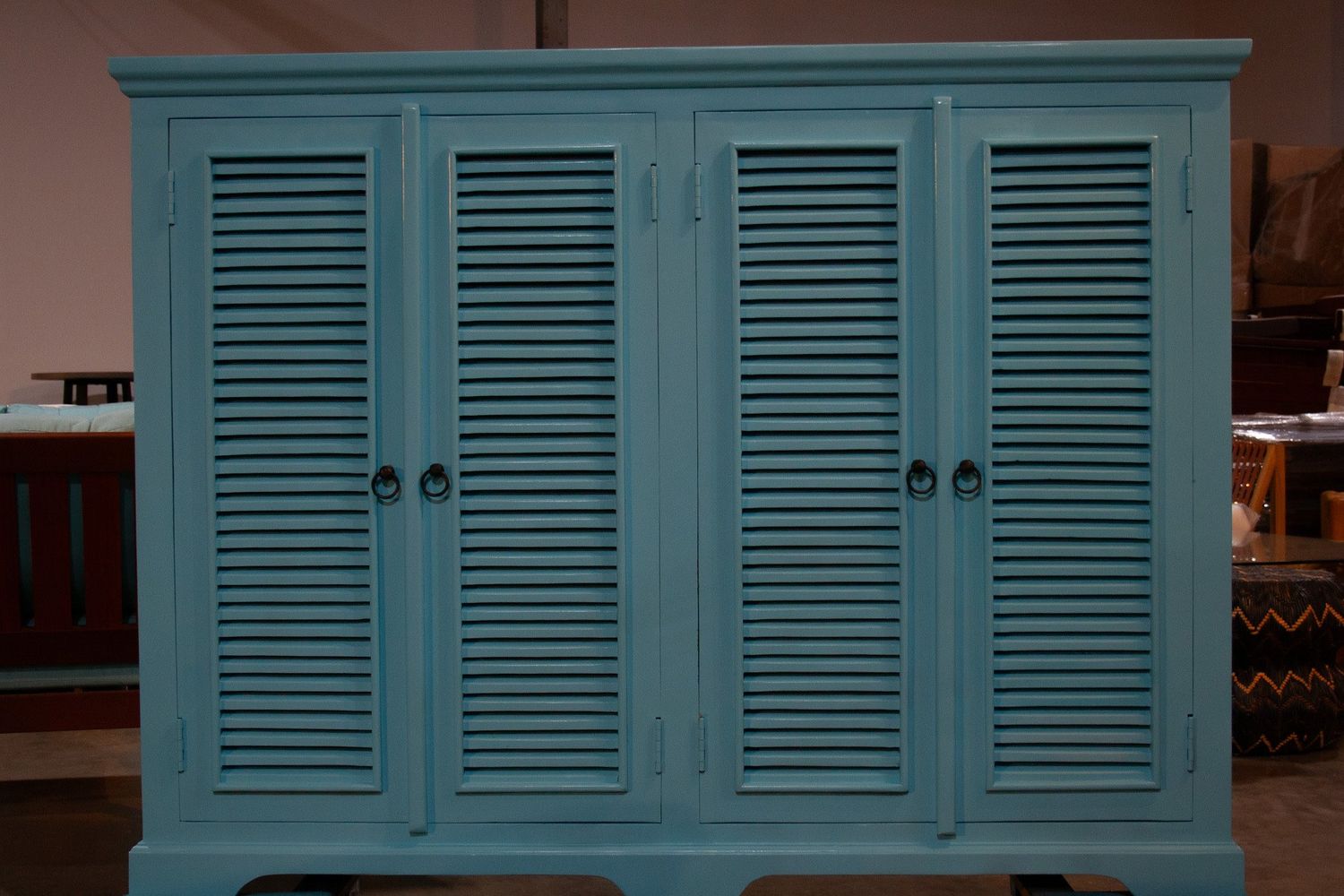 Shutter Cabinet-4 Door-64x16x48 Clearance! No Add&#39;l Disc