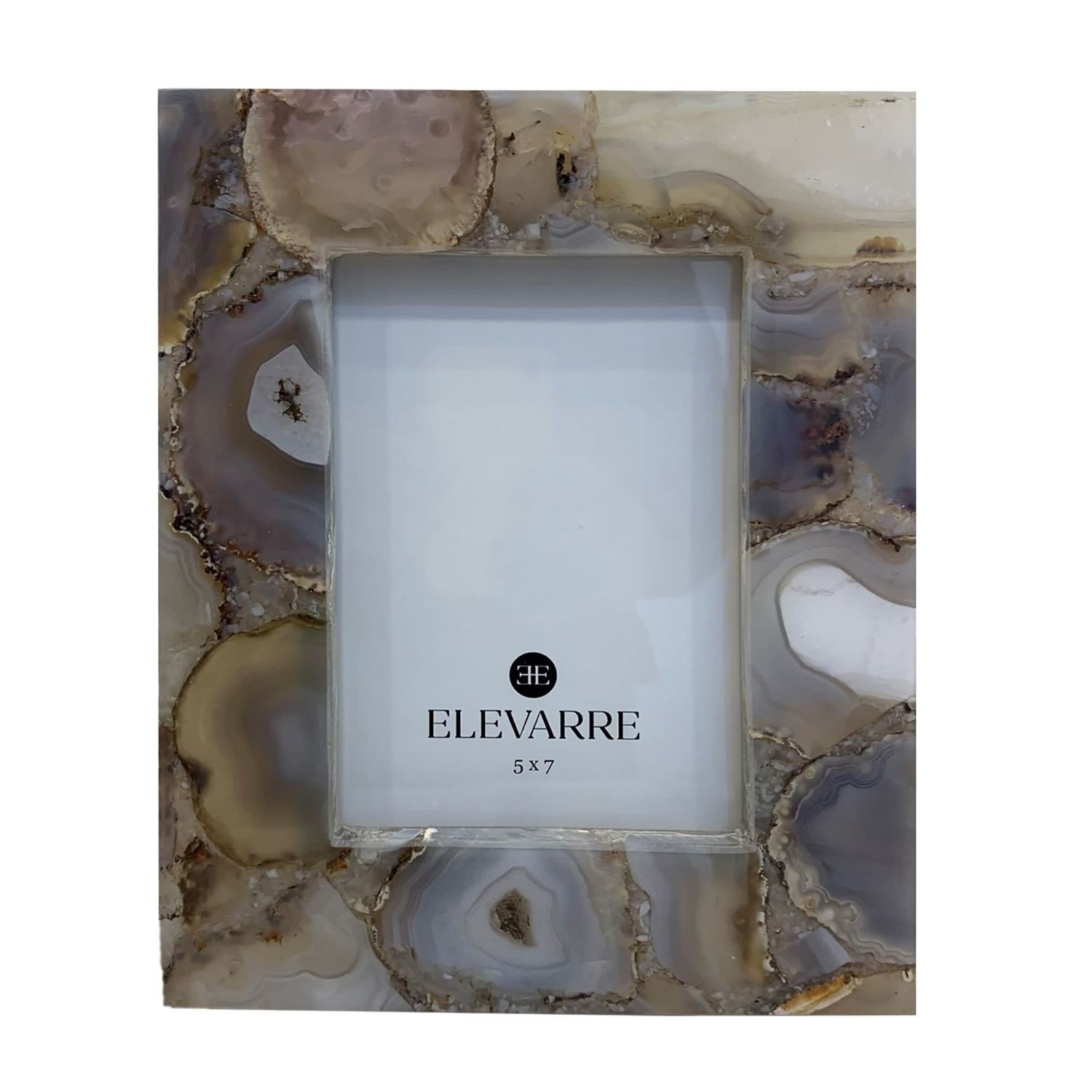 5X7&quot; MANKATO GREY AGATE PHOTO FRAME