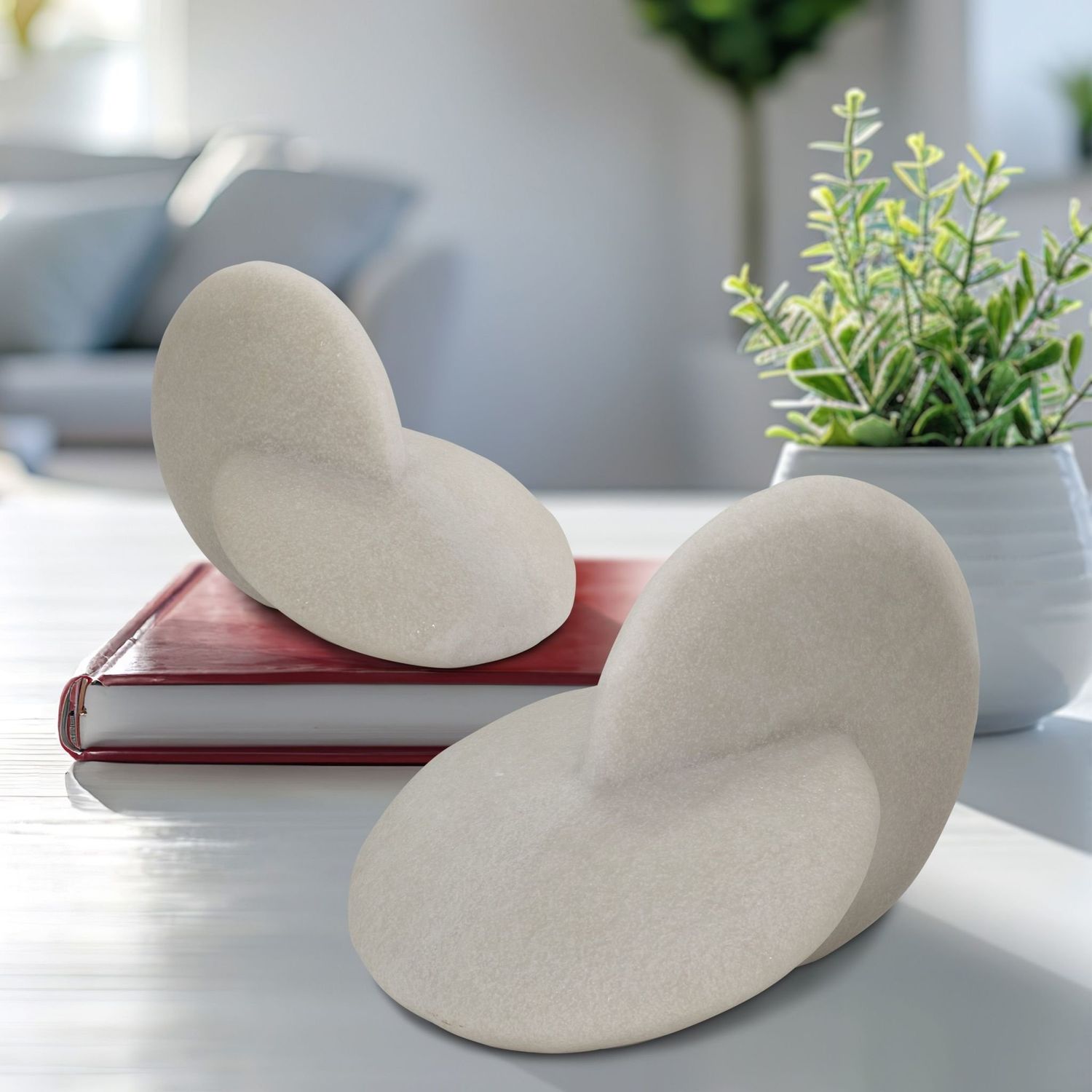 Tranquil Set of 2 Statues (8,11&quot;)