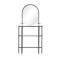 Juliet Entry Table-White Marble-35.5x15.5x74 Clearance no additional discount