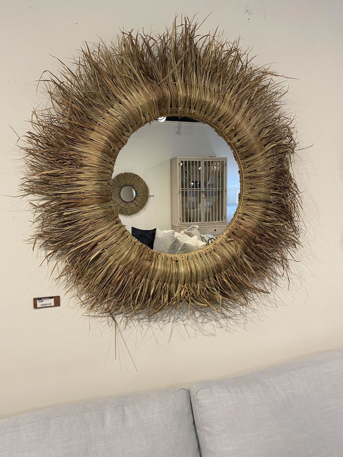 Tuvalu Mirror 48&quot; x48&quot; x 4&quot;