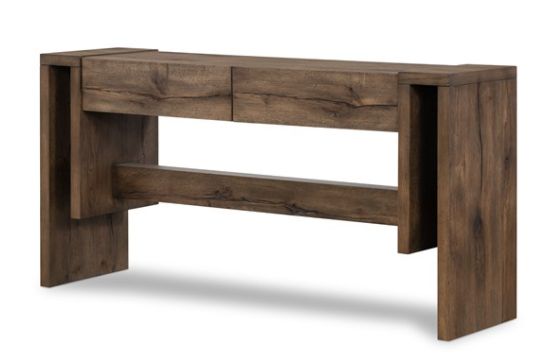 Beam Console Table-63x17x32