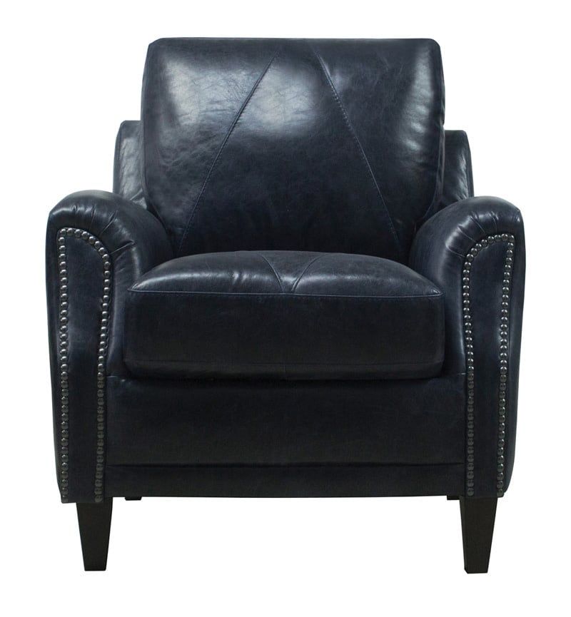 Anya Chair-Midnight Blue-36x39x39-Clearance!