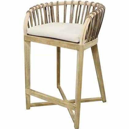 Binah Bar Stool-Natural-21.5x18