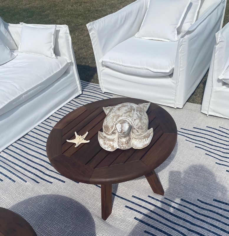 Ipe Side Table-27.25x27.25x17