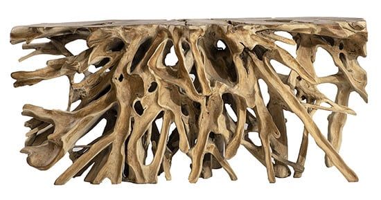 Root Console Table-Natural-67-71x16x30
