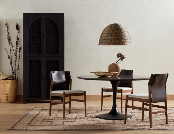 Lulu Armless Dining Chair-20.25x21.75x33