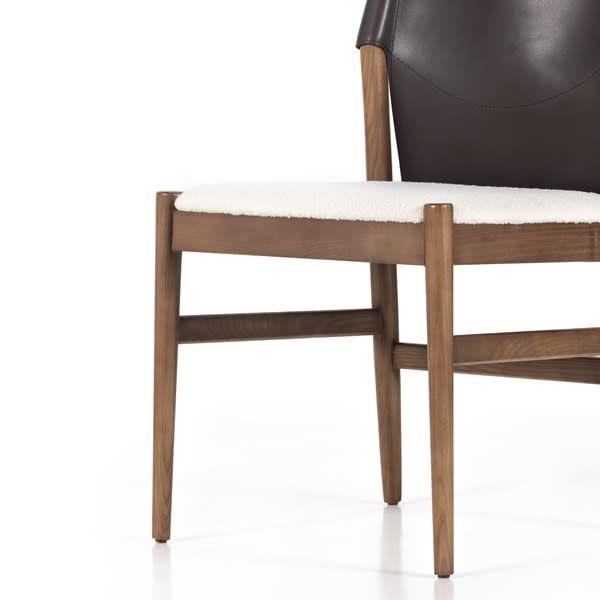 Lulu Armless Dining Chair-20.25x21.75x33