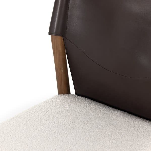 Lulu Armless Dining Chair-20.25x21.75x33