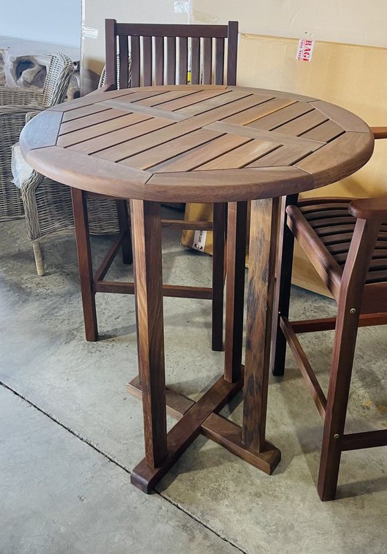Ipe Bar Table-35.5x35.5x42.5