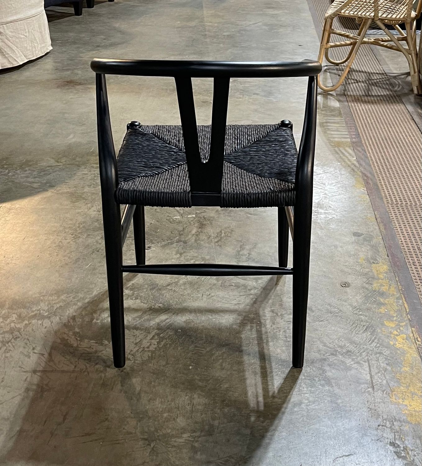 Hans Dining Chair-Black 19&quot;x18&quot;x32&quot;