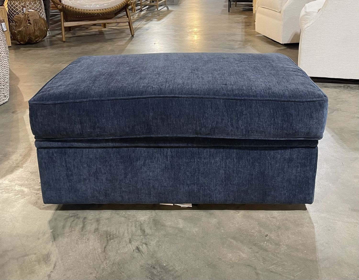 Storage Ottoman-Kenley Indigo-39x25x16