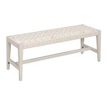 Causeway Bench-White-48x16x18 No Discount