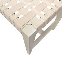 Causeway Bench-White-48x16x18 No Discount