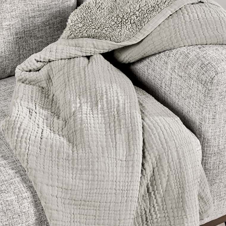 TC Cardiff Gray Throw-50x70