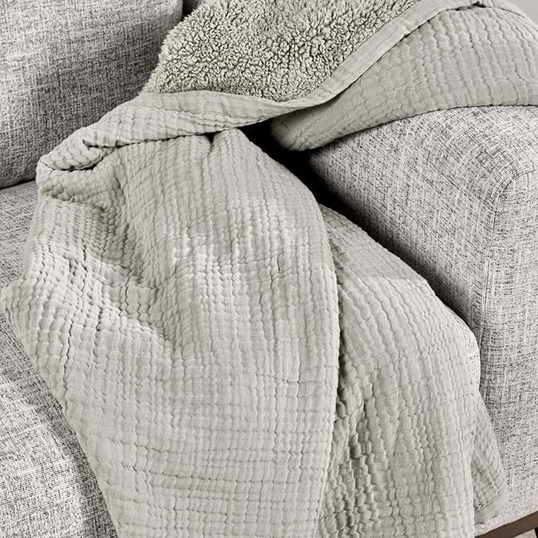TC Cardiff Gray Throw-50x70
