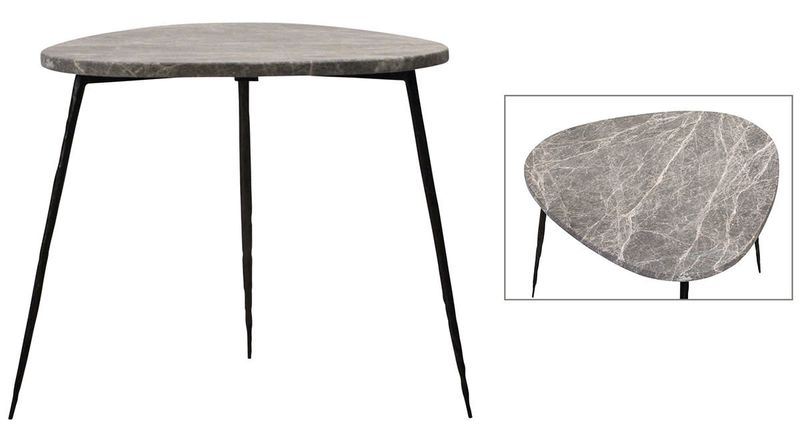 Olivo Side Table-20x19x17-AS IS!