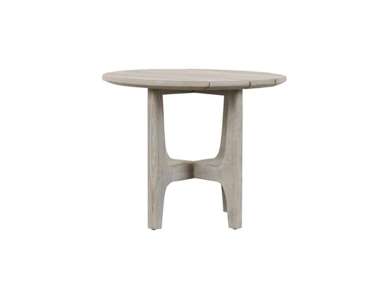Dawn Outdoor Round Coffee Table-23.62x23.62x19.65