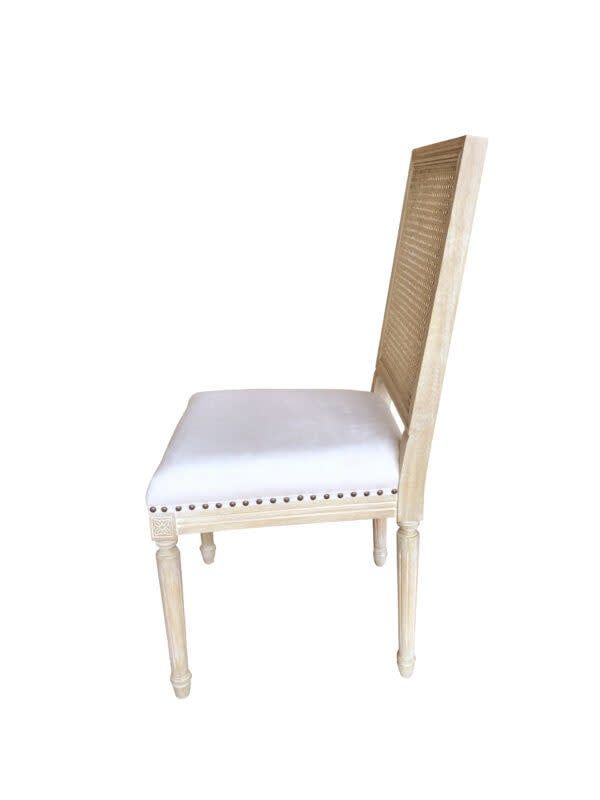 Square Back Dining Chair-20.5x21.6x39.5