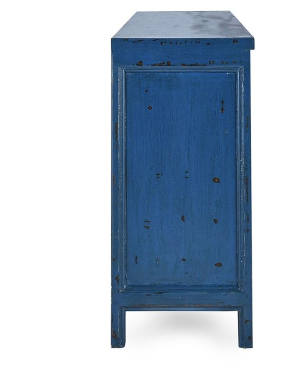 Amy 3DWR 2DR Sideboard Royal Blue 104 X 16.5 X 38.2 Clearance