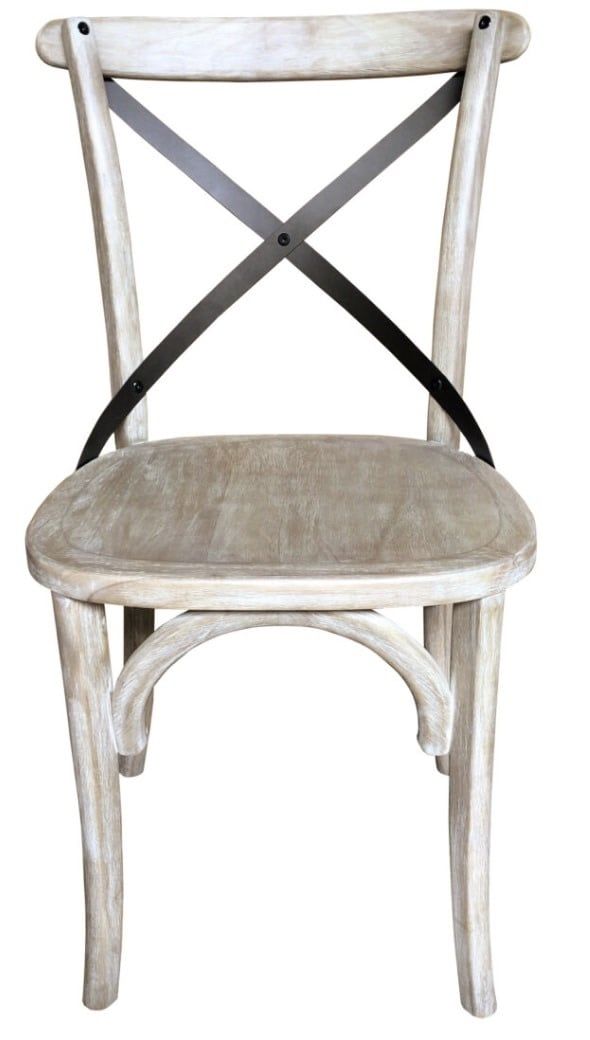 X Back Side Chair (NWW) 17.75&quot;W x 20.75&quot;D x 35&quot;H