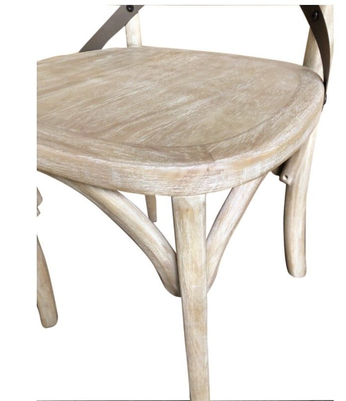 X Back Side Chair (NWW) 17.75&quot;W x 20.75&quot;D x 35&quot;H