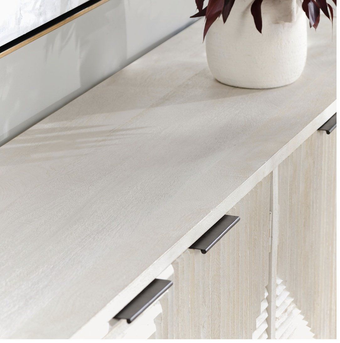 Flyer 6Dr Buffet White Wash 108x18x36