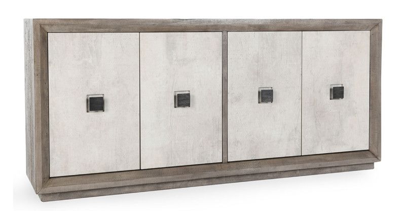 Denver 4DR Sideboard Dist. Antique White 80 W